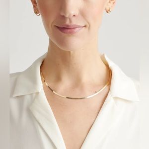 Quince 14K Gold 2.5mm Herringbone Necklace Chain